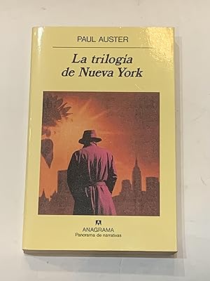 Image du vendeur pour La triloga de Nueva York mis en vente par ARREBATO LIBROS