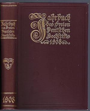 Jahrbuch des Freien Deutschen Hochstifts 1908