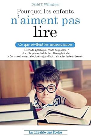 Imagen del vendedor de Pourquoi les enfants n'aiment pas lire a la venta por Dmons et Merveilles