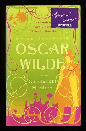 Imagen del vendedor de Oscar Wilde and the Candlelight Murders; SIGNED 1st/1st a la venta por Blaeberry Books