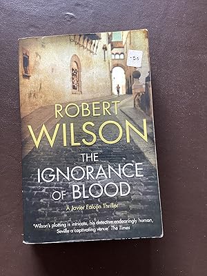 Seller image for THE IGNORANCE OF BLOOD (Javier Falcon Novels) for sale by Paperworks