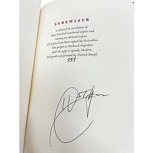 Hunter S. Thompson "Screwjack" Signed Limited Edition No. 157 of 300 [Very Fine]: Hunter S....