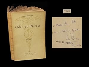 Image du vendeur pour Odes et Prires. mis en vente par Babel Librairie
