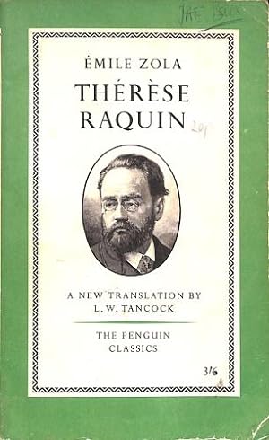 Image du vendeur pour Therese Raquin (Penguin classics-no.L120) mis en vente par WeBuyBooks 2