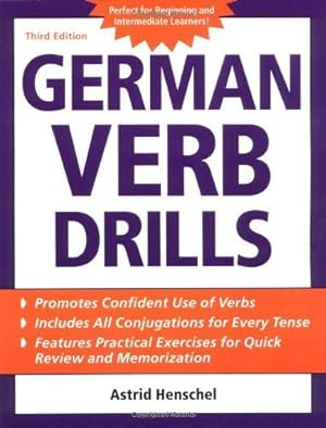 Seller image for German Verb Drills (Language Verb Drills) for sale by WeBuyBooks
