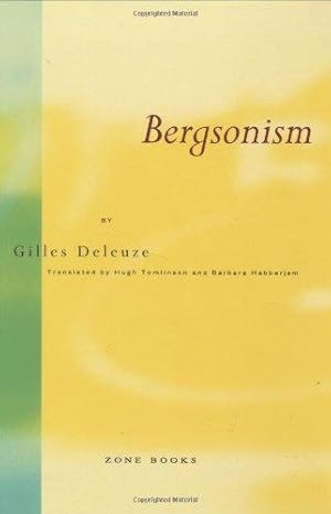 Image du vendeur pour Bergsonism mis en vente par WeBuyBooks