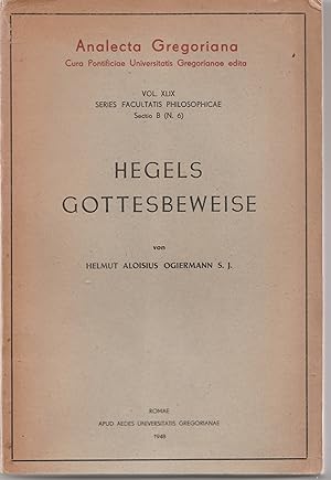 Hegels Gottesbeweise
