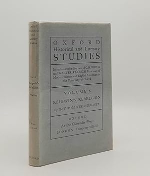 Bild des Verkufers fr KEIGWIN'S REBELLION (1683-4) An Episode in the History of Bombay Oxford Historical and Literary Studies Volume 6 zum Verkauf von Rothwell & Dunworth (ABA, ILAB)