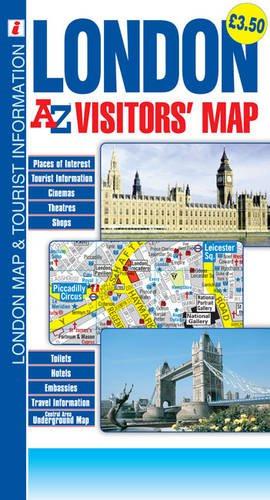 Imagen del vendedor de LONDON A-Z VISITORS' MAP [New 39th edition] a la venta por WeBuyBooks