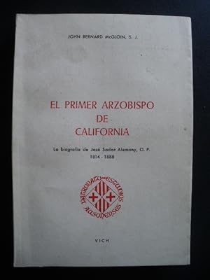 Bild des Verkufers fr El primer arzobispo de California zum Verkauf von Vrtigo Libros