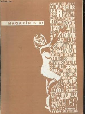 Imagen del vendedor de Magazin 6. 81 a la venta por Le-Livre