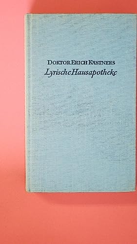 Seller image for DOKTOR ERICH KSTNERS LYRISCHE HAUSAPOTHEKE. EIN TASCHENBUCH. for sale by Butterfly Books GmbH & Co. KG