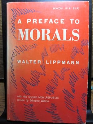 Seller image for A PREFACE TO MORALS for sale by The Book Abyss