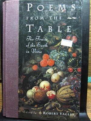 POEMS FROM THE TABLE: The fruits of the earth in verse