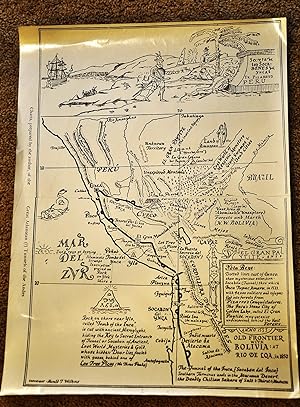 Bild des Verkufers fr The Tunnel of the Inca-Socabon del Inca: A Map zum Verkauf von Longs Peak Book Company