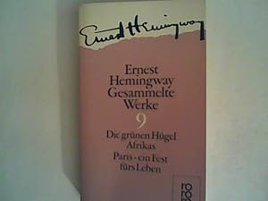Seller image for Gesammelte Werke, Bd.9 - Die grnen Hgel, Paris for sale by ANTIQUARIAT FRDEBUCH Inh.Michael Simon