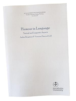 Image du vendeur pour Humour in Language / Textual and Linguistic Aspects mis en vente par Librairie Douin