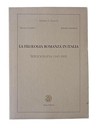 Imagen del vendedor de La filologia romanza in Italia : bibliografia 1945-1995 /. a la venta por Librairie Douin