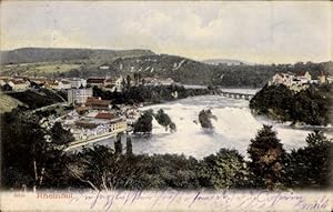 Ansichtskarte / Postkarte Rheinfall Kanton Schaffhausen, Panorama