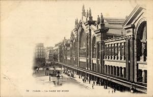 Ansichtskarte / Postkarte Paris X, Gare du Nord