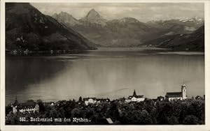 Ansichtskarte / Postkarte Beckenried Kt. Nidwalden Schweiz, mit den Mythen