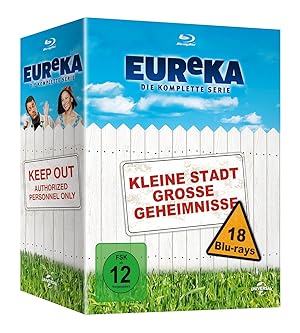 Seller image for EUReKA: Kleine Stadt grosse Geheimnisse - Die komplette Serie [18 Blu-rays] [Blu-ray] for sale by buchlando-buchankauf