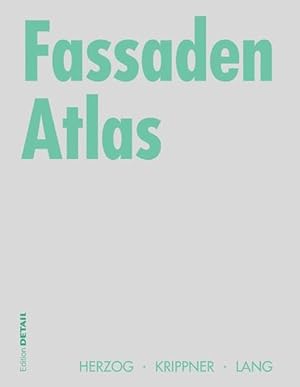 Image du vendeur pour Fassaden Atlas (Konstruktionsatlanten) mis en vente par Studibuch
