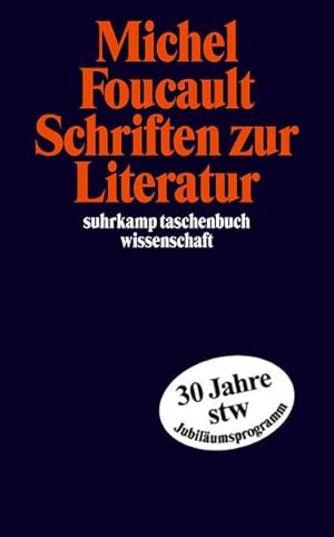 Bild des Verkufers fr Schriften zur Literatur: Hrsg. v. Daniel Defert, Francois Ewald u. a. (suhrkamp taschenbuch wissenschaft) zum Verkauf von Studibuch