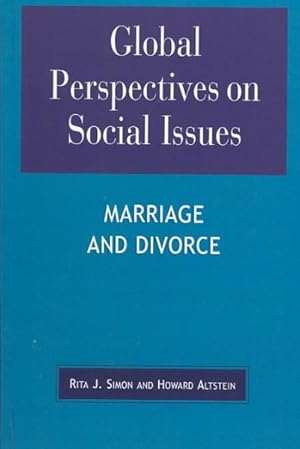 Seller image for Global Perspectives on Social Issues : Marriage and Divorce for sale by GreatBookPricesUK