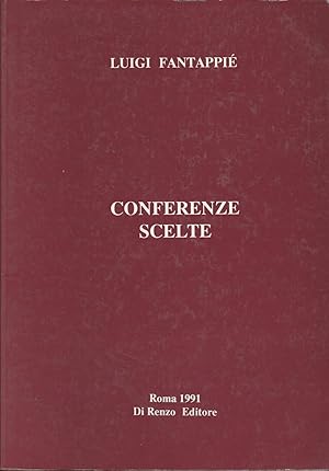 Seller image for CONFERENZE SCELTE for sale by MULTI BOOK