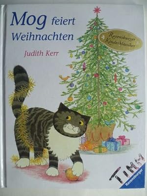 Bild des Verkufers fr Mog feiert Weihnachten. Erzhlt und illustriert von Judith Kerr. zum Verkauf von Ostritzer Antiquariat