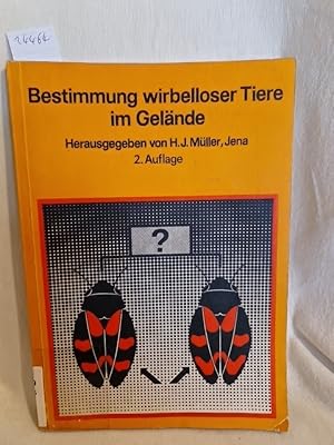 Bild des Verkufers fr Bestimmung wirbelloser Tiere im Gelnde: Bildtafeln fr zoologische Bestimmungsbungen und Exkursionen. zum Verkauf von Versandantiquariat Waffel-Schrder