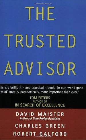 Immagine del venditore per The Trusted Advisor venduto da WeBuyBooks