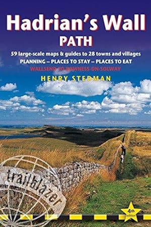 Image du vendeur pour Hadrian's Wall Path: Wallsend to Bowness-on-Solway - Planning, Places to Stay, Places to Eat (British Walking Guides): Edition en anglais (Trailblazer) mis en vente par WeBuyBooks