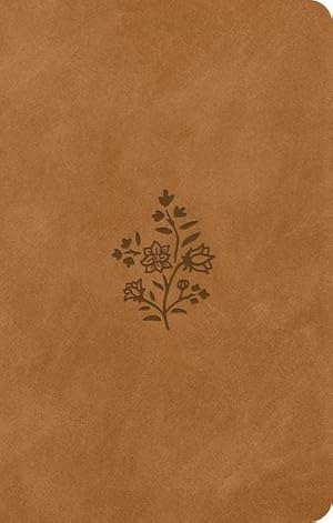 Bild des Verkufers fr ESV Premium Gift Bible (Trutone, Nubuck Caramel, Wildflower Design) zum Verkauf von AHA-BUCH GmbH