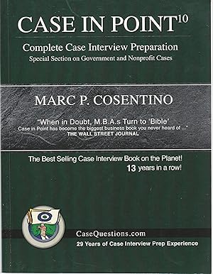 Case In Point(10) Complete Case Interview Preparation Special Section on Government and Nonprofit...