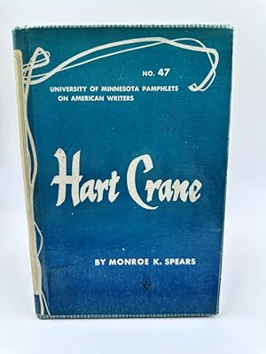 Seller image for Hart Crane - American Writers 47 University of Minnesota Pamphlets on American Writers ) for sale by Dean Family Enterprise