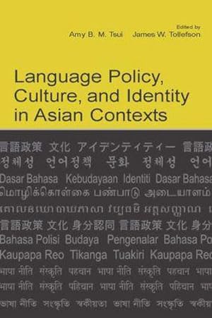 Immagine del venditore per Language Policy, Culture, and Identity in Asian Contexts venduto da AHA-BUCH GmbH