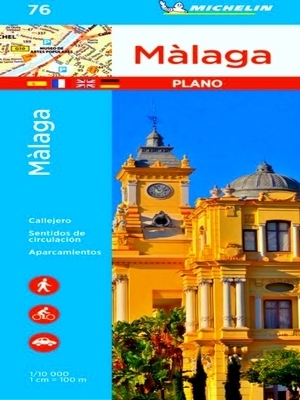 Seller image for Malaga - Michelin City Plan 76 for sale by Collectors' Bookstore
