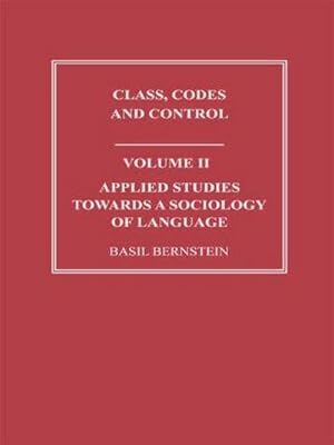 Immagine del venditore per Applied Studies Towards a Sociology of Language venduto da AHA-BUCH GmbH