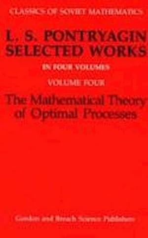 Imagen del vendedor de Mathematical Theory of Optimal Processes a la venta por AHA-BUCH GmbH