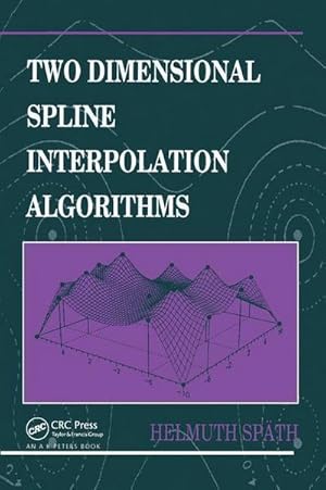 Seller image for Two Dimensional Spline Interpolation Algorithms for sale by AHA-BUCH GmbH