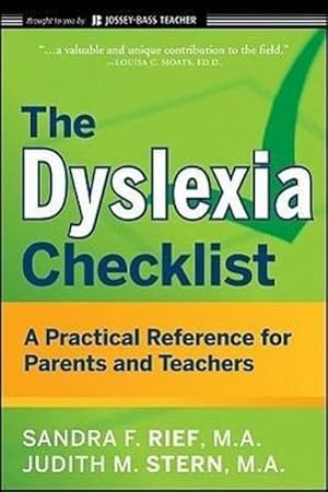 Bild des Verkufers fr The Dyslexia Checklist : A Practical Reference for Parents and Teachers zum Verkauf von Smartbuy