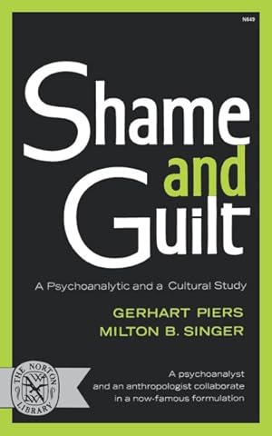 Seller image for Shame and Guilt : A Psychoanalytic and a Cultural Study for sale by GreatBookPrices