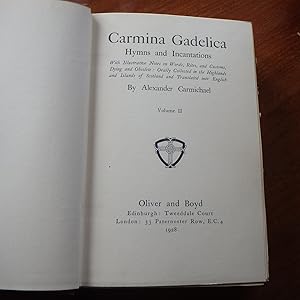 Carmina Gadelica - Ortha Nan Gaidheal - Volume II Only