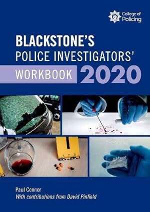 Seller image for Blackstone's Police Investigators' Workbook 2020 for sale by WeBuyBooks