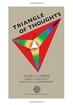 Bild des Verkufers fr Triangle of Thoughts (American Mathematics Society non-series title) zum Verkauf von WeBuyBooks