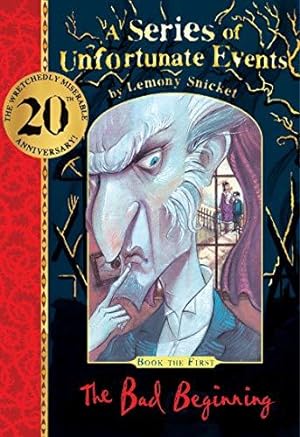 Immagine del venditore per The Bad Beginning 20th anniversary gift edition: The official anniversary edition of Book 1 in Lemony Snicket  s bestselling series. With a red fabric . gift! (A Series of Unfortunate Events) venduto da WeBuyBooks
