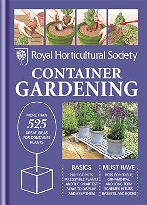 Seller image for RHS Handbook: Container Gardening (Royal Horticultural Society Handbooks) for sale by WeBuyBooks