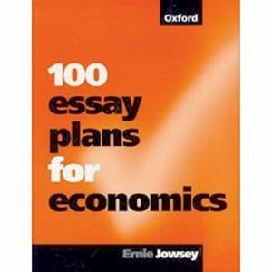 Imagen del vendedor de 100 Essay Plans for Economics a la venta por GreatBookPrices